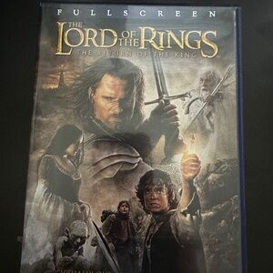 Lord of the Rings DVDs